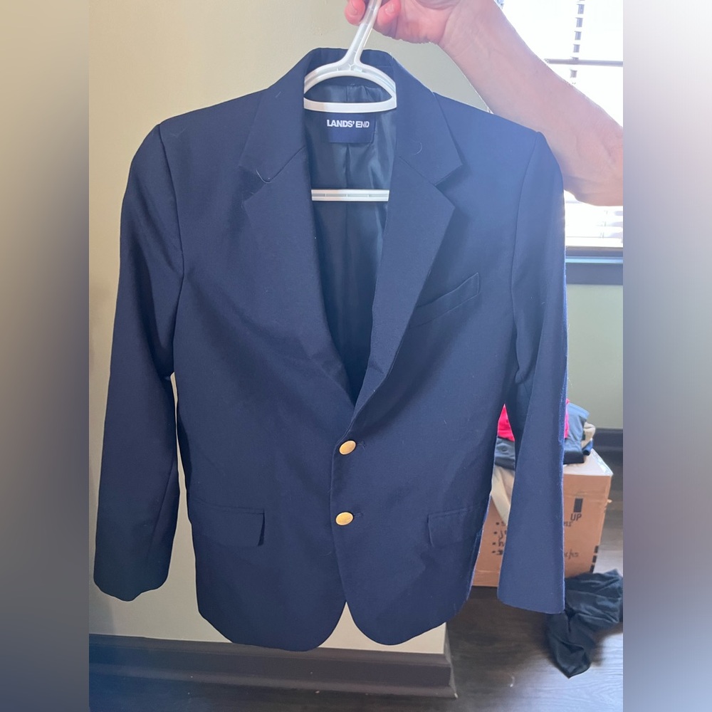 Lands End Boys Blazer